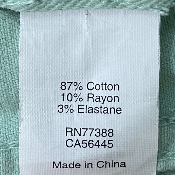 J. Crew Mint Green Toothpick Skinny Jeans Denim - Picture 13 of 13